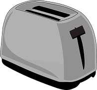 drawing of a toaster