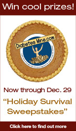 Logo for Diabetes Mine Holiday logo