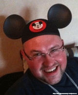 Scott with his new Mickey Ears!