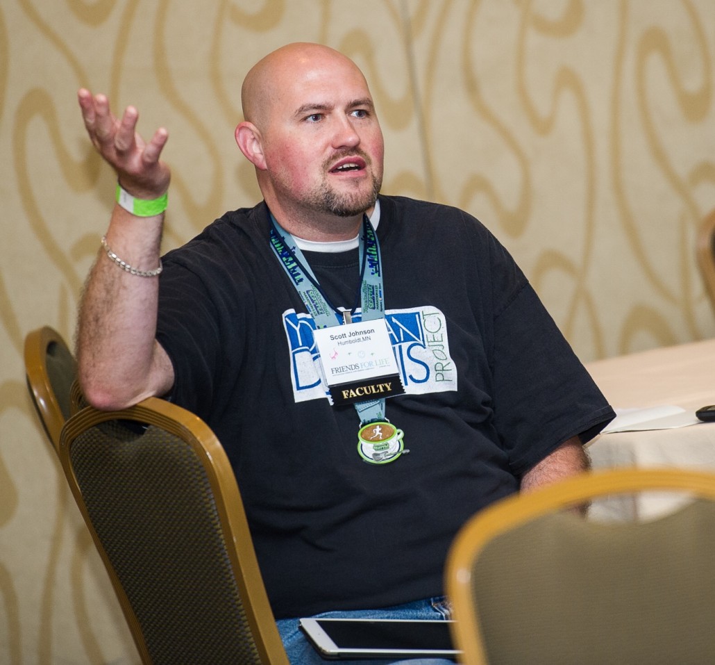 Scott at Friends for Life 2014, www.childrenwithdiabetes.com