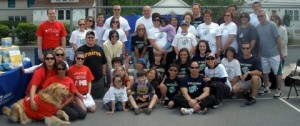 Picture of "Team Zachary" at the walk