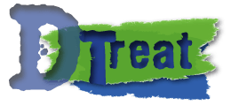 Logo for the "DTreat" group and webpage