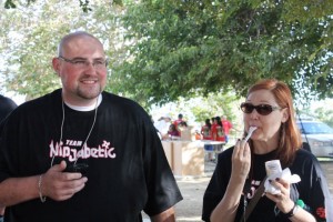 Scott & Lee Ann, Ninjabetic weekend, 2010. Thanks for the pic, @saraknic!