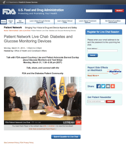 Patient Network Live Chat - Diabetes and Glucose Monitoring Devices